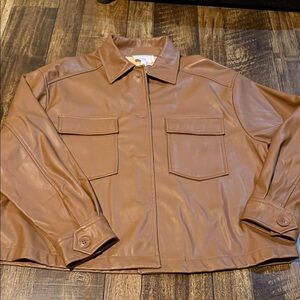 Women’s Brown Leather Jacket